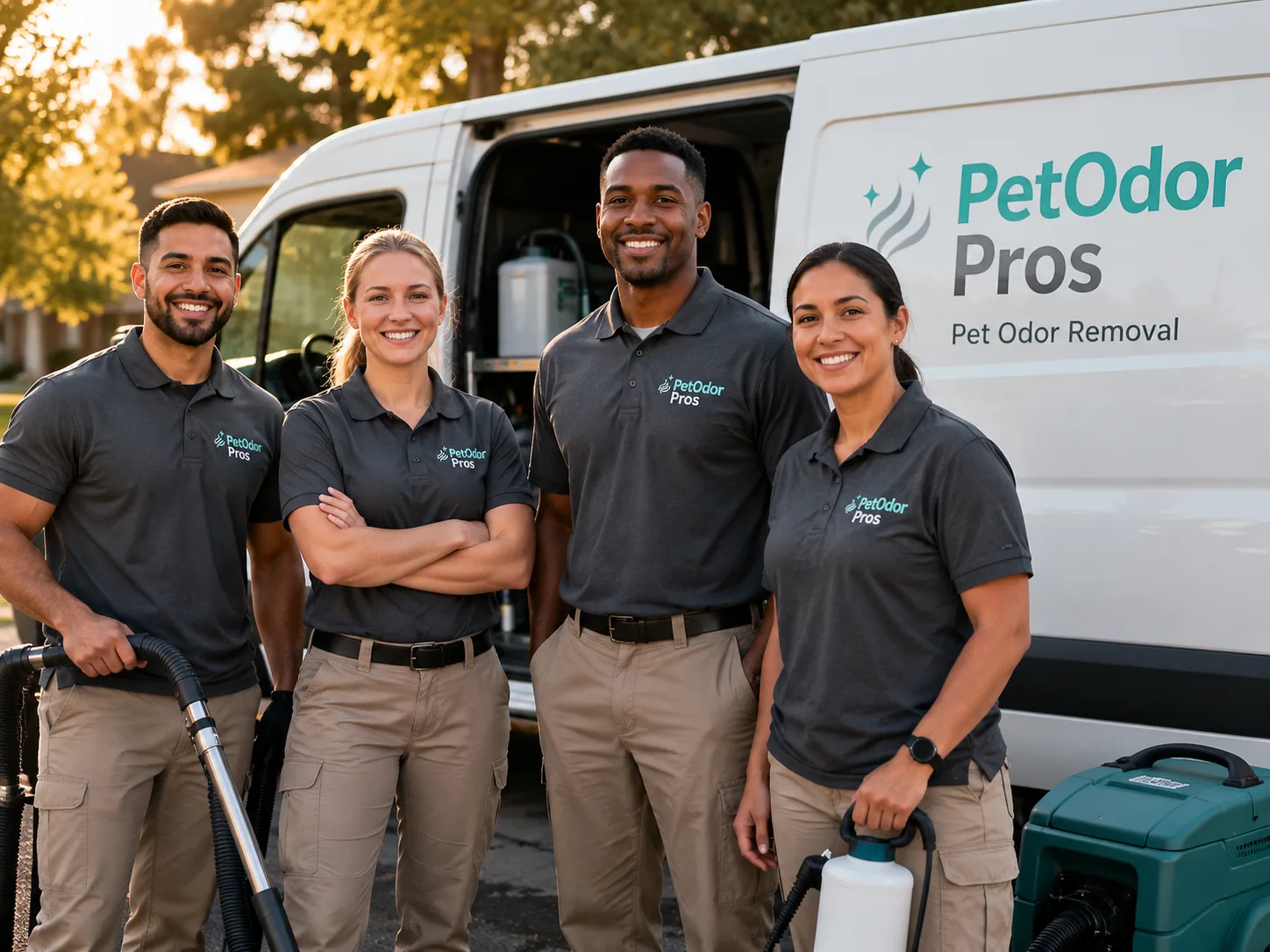 Pet Odor Removal team serving Beulah, ND
